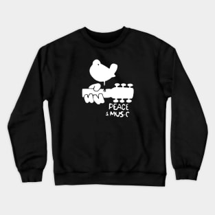 Peace and Music Crewneck Sweatshirt